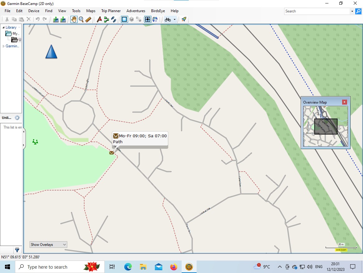 cycle-map Ashford area